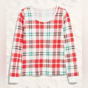 Old Navy Women Scoop-Neck Waffle Pajama Top